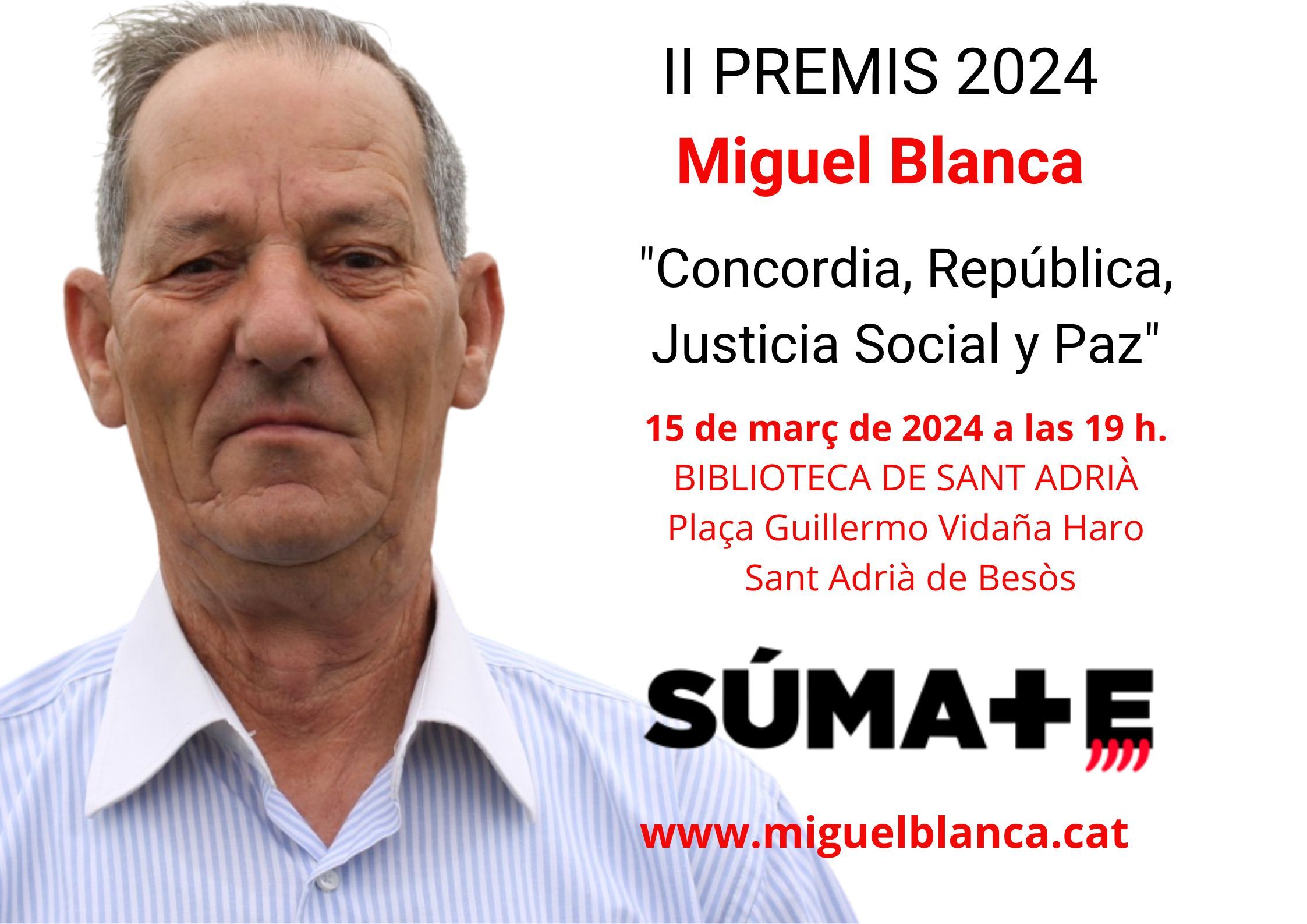 Premis Miguel Blanca 2024